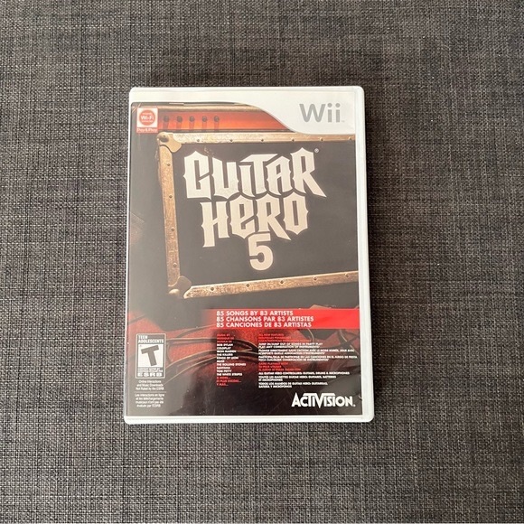 Guitar Hero 5 Nintendo Wii Game Complete - Picture 1 of 3